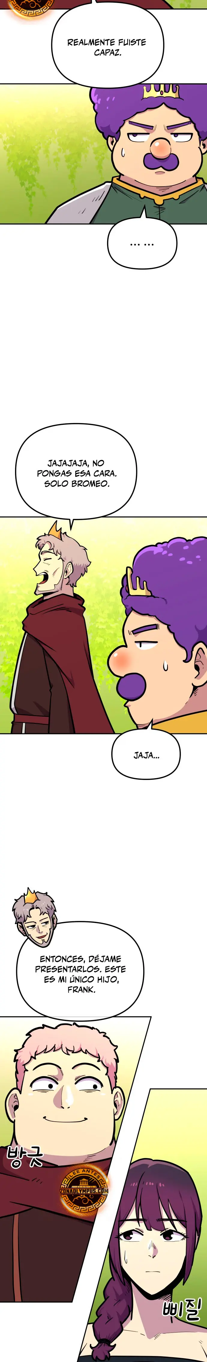 El hombre más guapo se convirtió en esqueleto Capitulo 69 página 10
