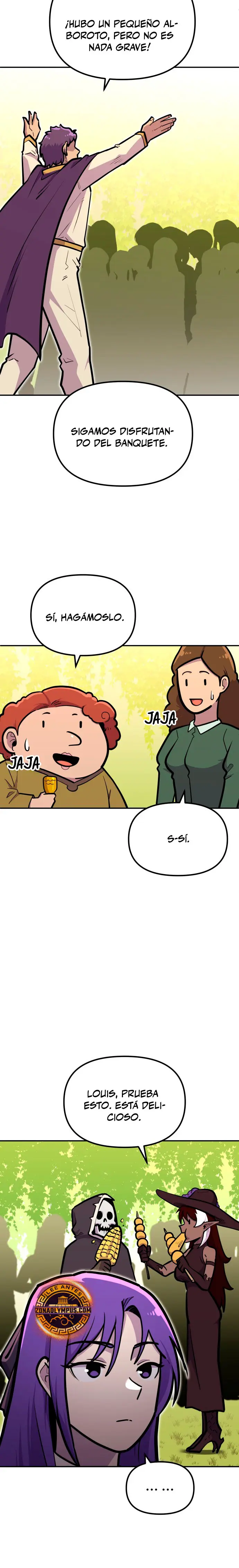 El hombre más guapo se convirtió en esqueleto Capitulo 69 página 20