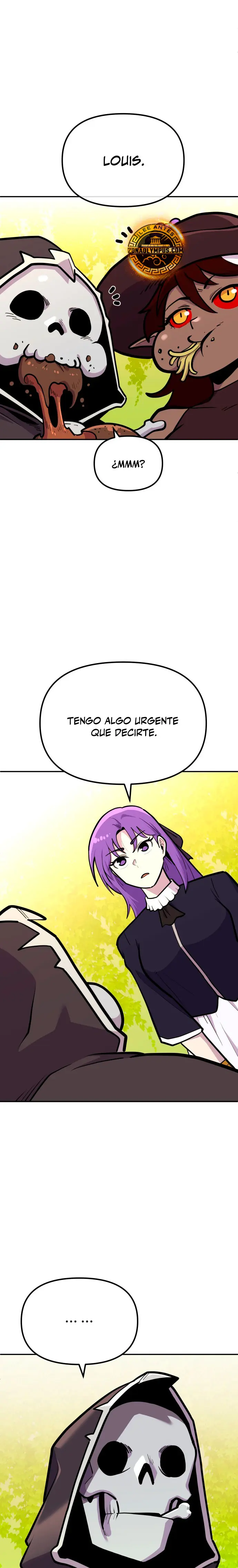 El hombre más guapo se convirtió en esqueleto Capitulo 69 página 25