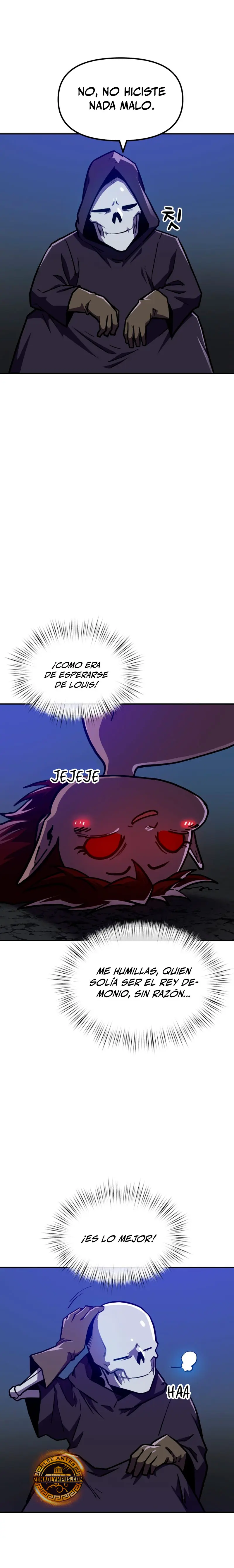 El hombre más guapo se convirtió en esqueleto Capitulo 7 página 11