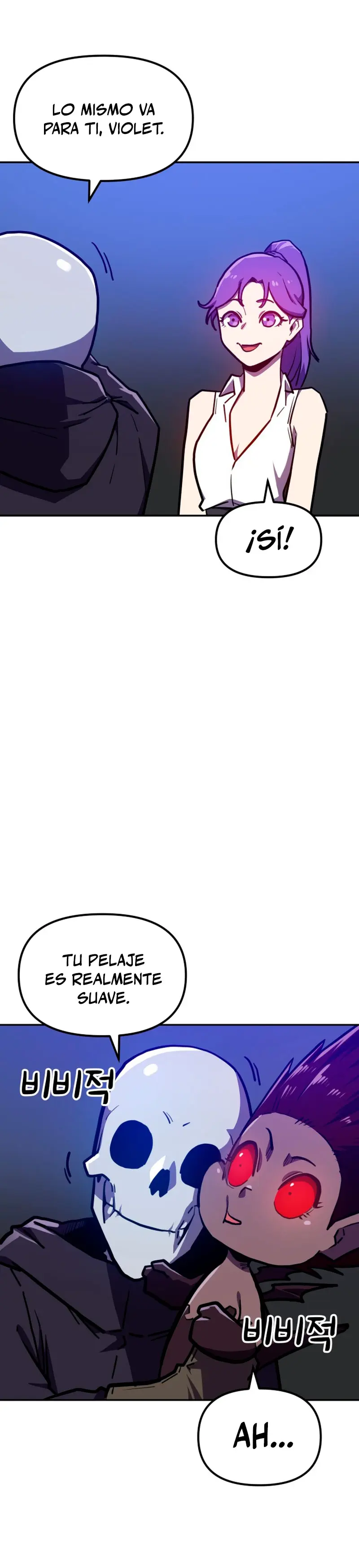 El hombre más guapo se convirtió en esqueleto Capitulo 7 página 18