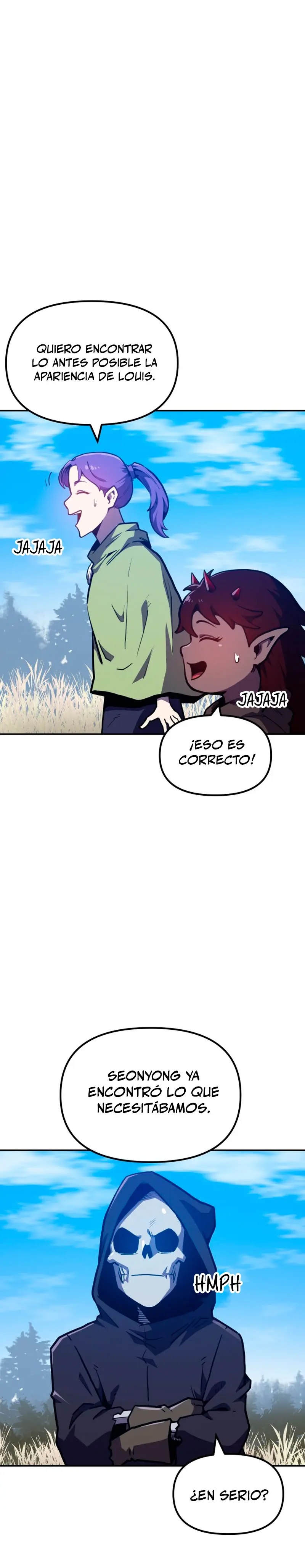 El hombre más guapo se convirtió en esqueleto Capitulo 7 página 26