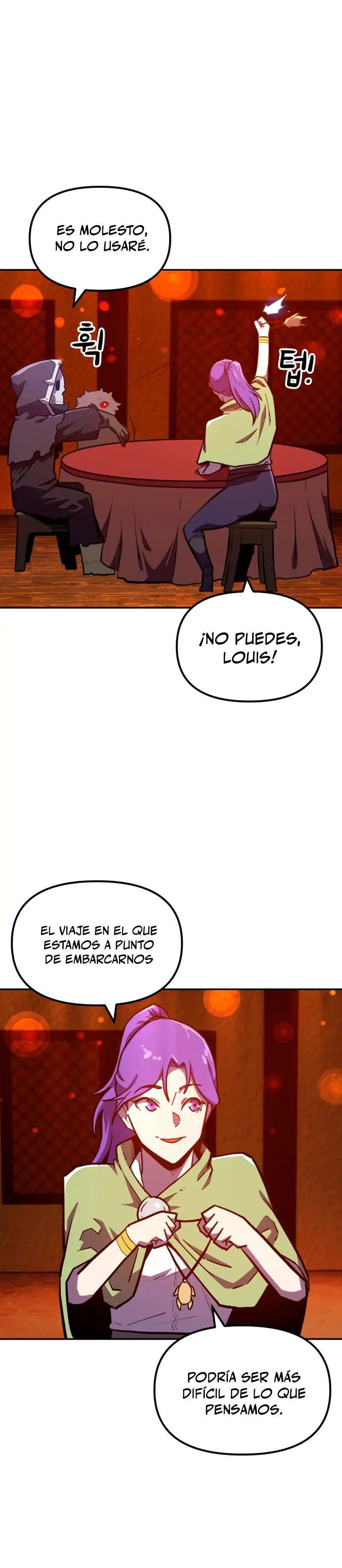 El hombre más guapo se convirtió en esqueleto Capitulo 7 página 38