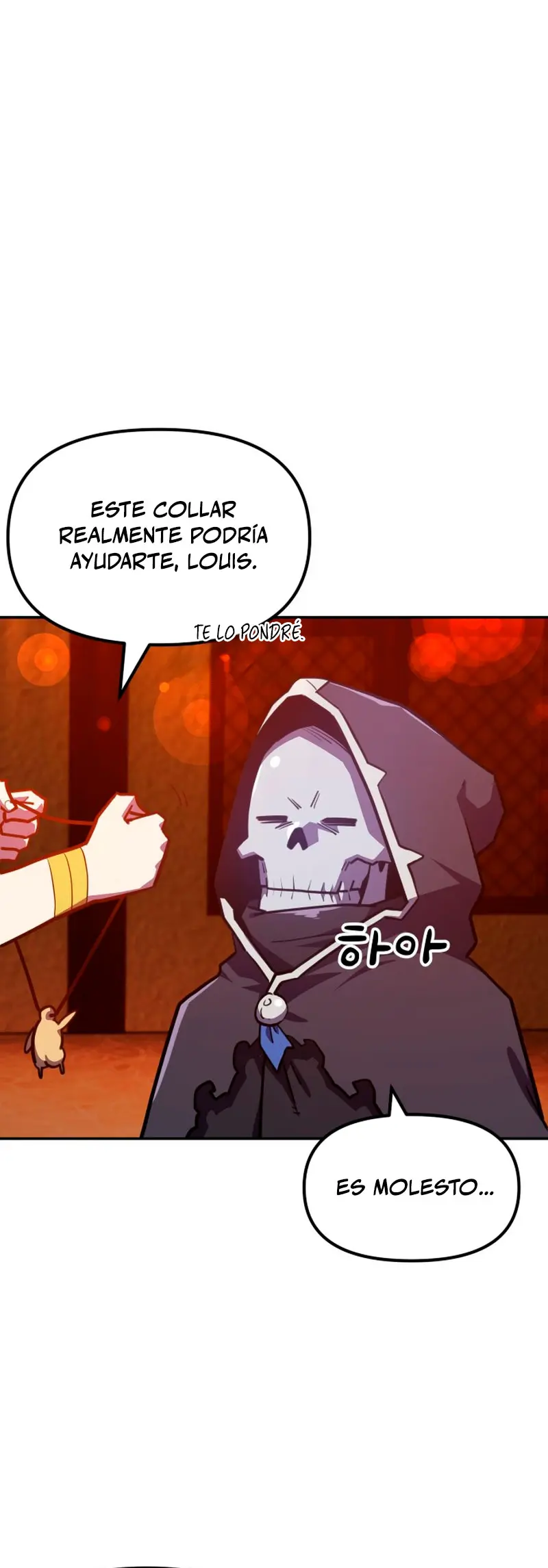 El hombre más guapo se convirtió en esqueleto Capitulo 7 página 40