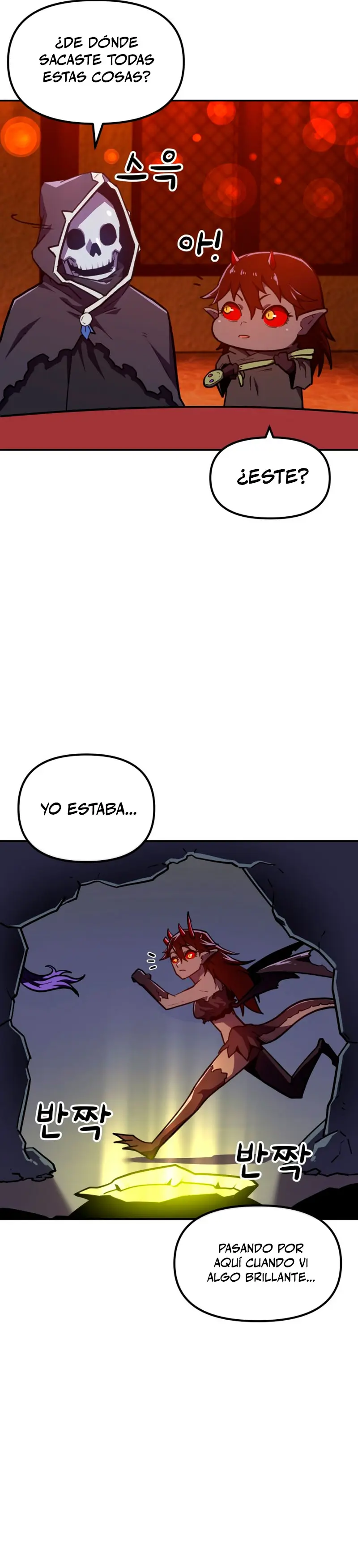 El hombre más guapo se convirtió en esqueleto Capitulo 7 página 41