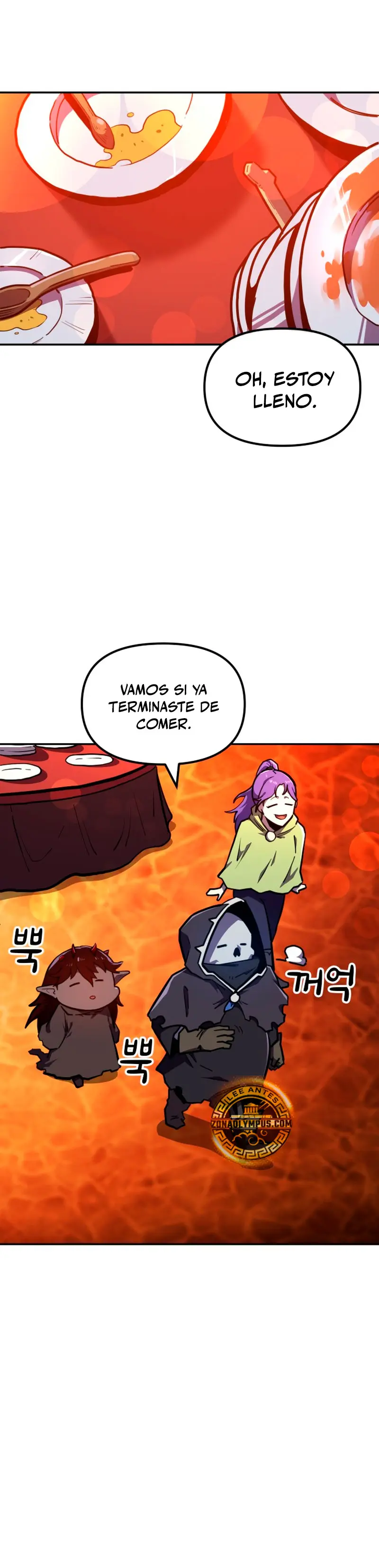 El hombre más guapo se convirtió en esqueleto Capitulo 7 página 44