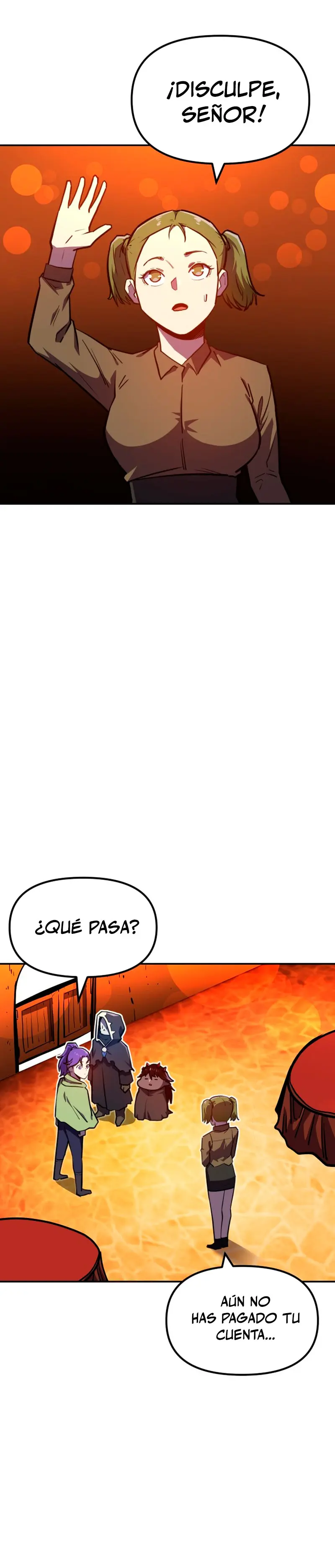 El hombre más guapo se convirtió en esqueleto Capitulo 7 página 45