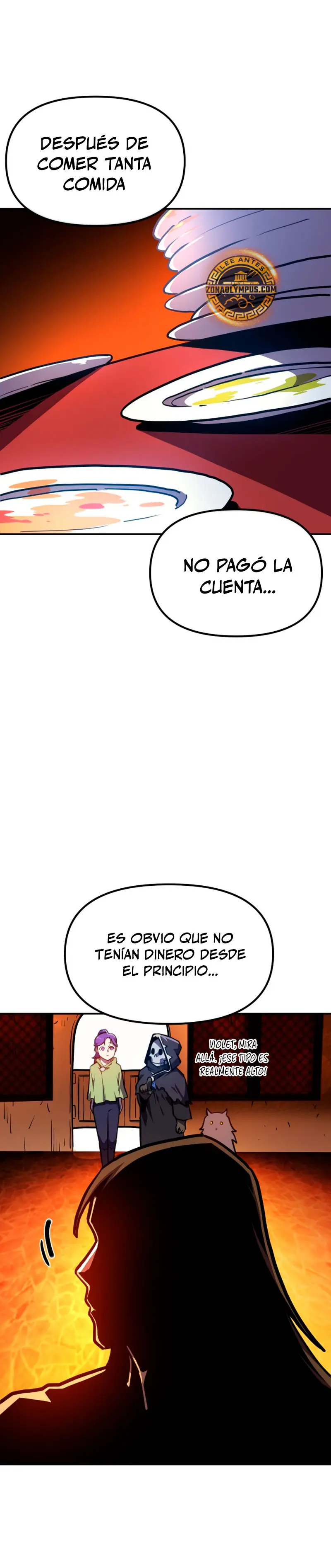 El hombre más guapo se convirtió en esqueleto Capitulo 7 página 49