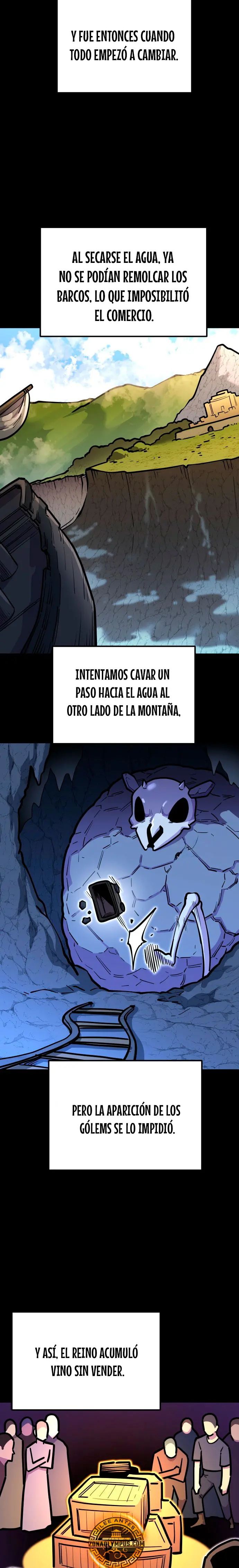 El hombre más guapo se convirtió en esqueleto Capitulo 70 página 8