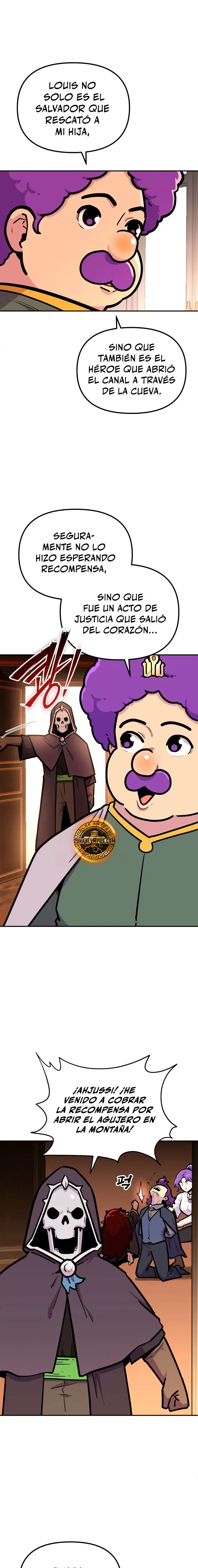 El hombre más guapo se convirtió en esqueleto Capitulo 74 página 20