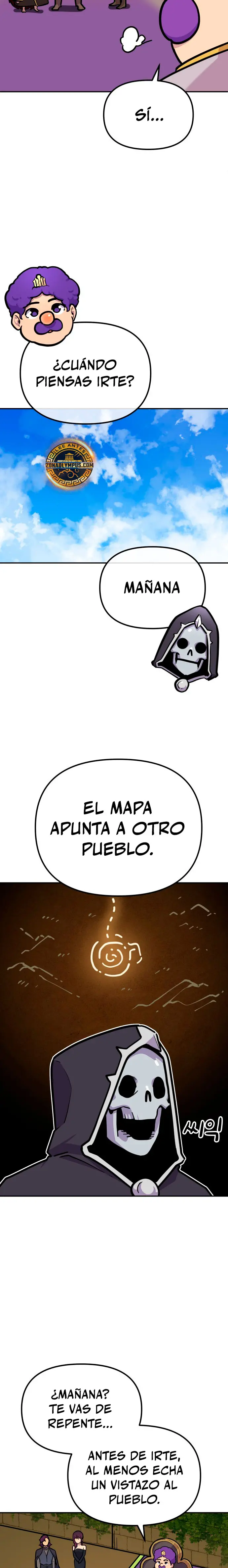 El hombre más guapo se convirtió en esqueleto Capitulo 74 página 23