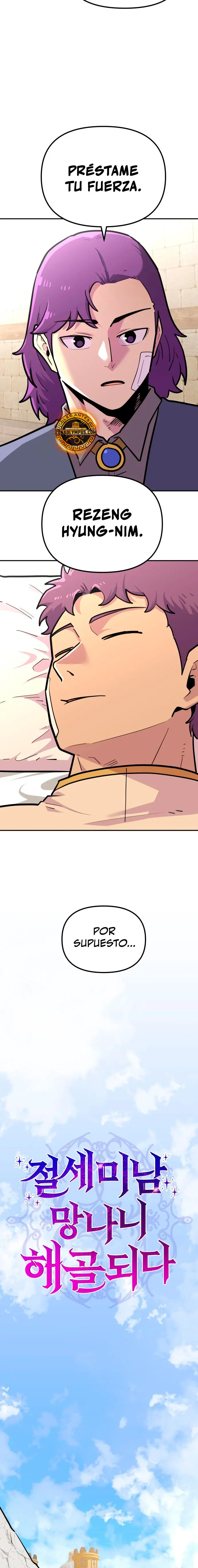 El hombre más guapo se convirtió en esqueleto Capitulo 75 página 20
