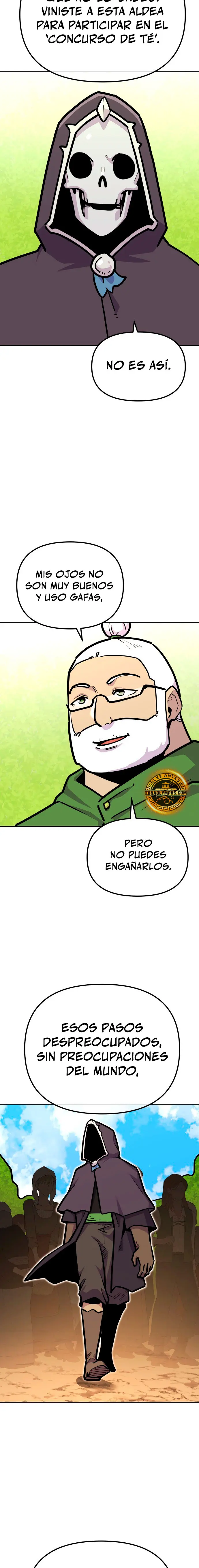 El hombre más guapo se convirtió en esqueleto Capitulo 76 página 14