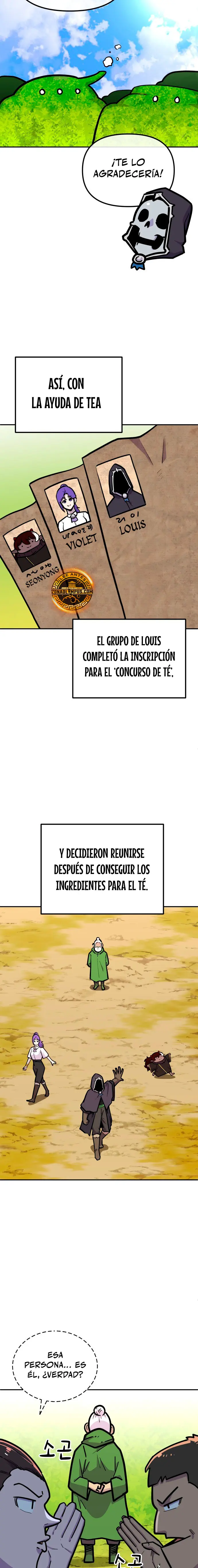 El hombre más guapo se convirtió en esqueleto Capitulo 76 página 18