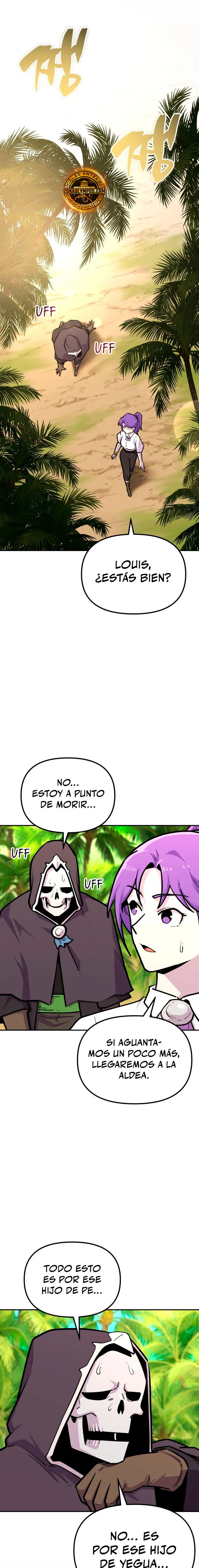 El hombre más guapo se convirtió en esqueleto Capitulo 76 página 3