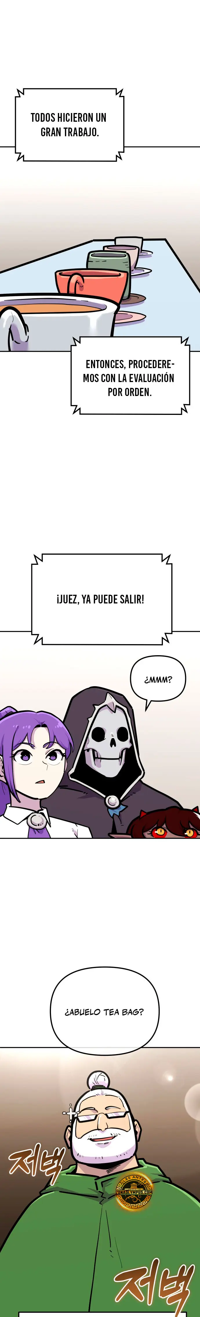 El hombre más guapo se convirtió en esqueleto Capitulo 77 página 14