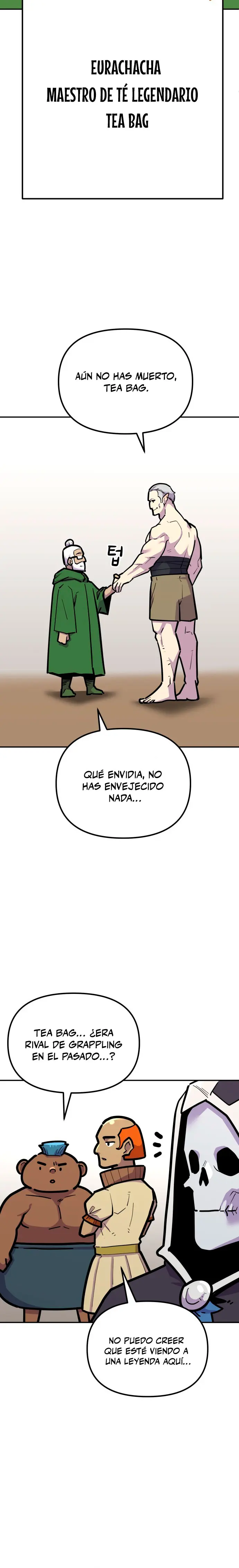 El hombre más guapo se convirtió en esqueleto Capitulo 77 página 15
