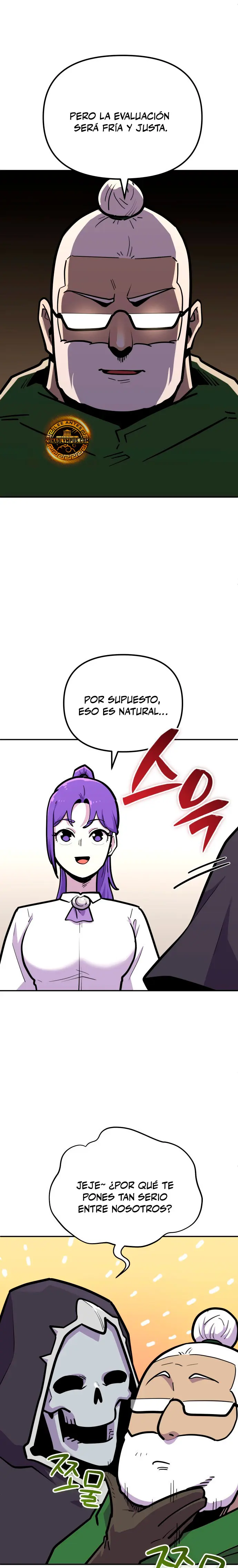 El hombre más guapo se convirtió en esqueleto Capitulo 77 página 17