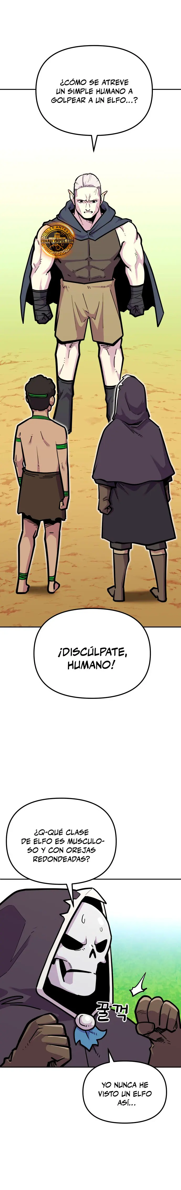 El hombre más guapo se convirtió en esqueleto Capitulo 77 página 2