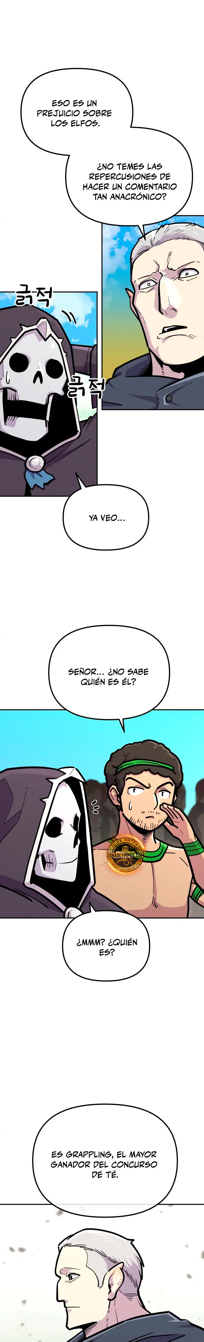 El hombre más guapo se convirtió en esqueleto Capitulo 77 página 3