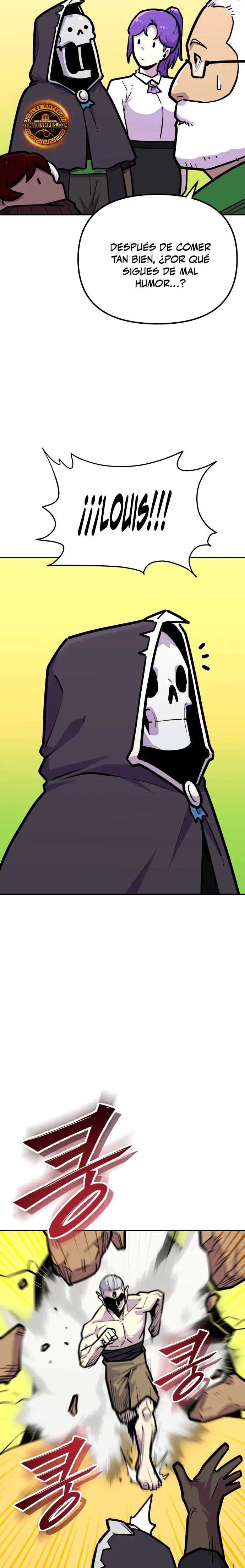 El hombre más guapo se convirtió en esqueleto Capitulo 77 página 33