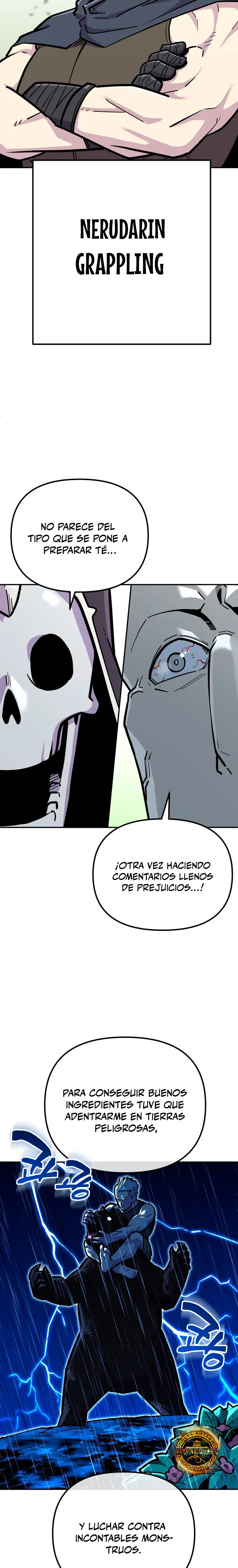El hombre más guapo se convirtió en esqueleto Capitulo 77 página 4
