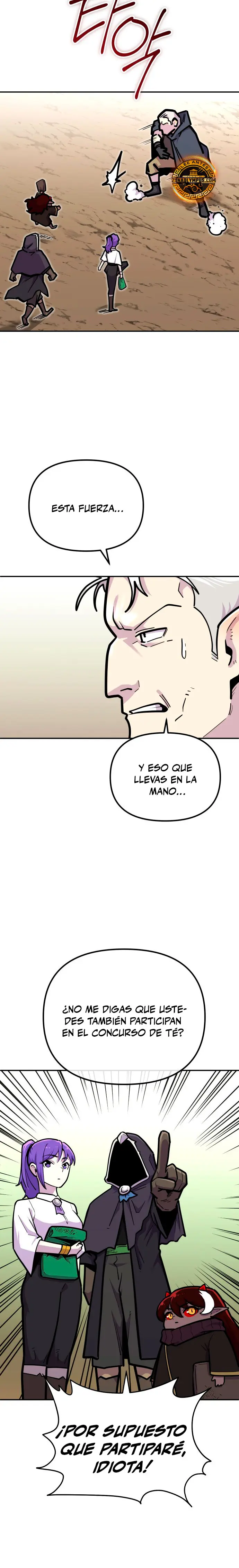 El hombre más guapo se convirtió en esqueleto Capitulo 77 página 8