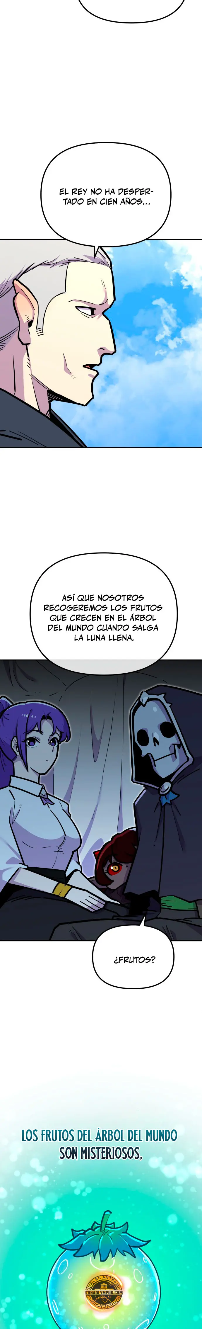 El hombre más guapo se convirtió en esqueleto Capitulo 78 página 12