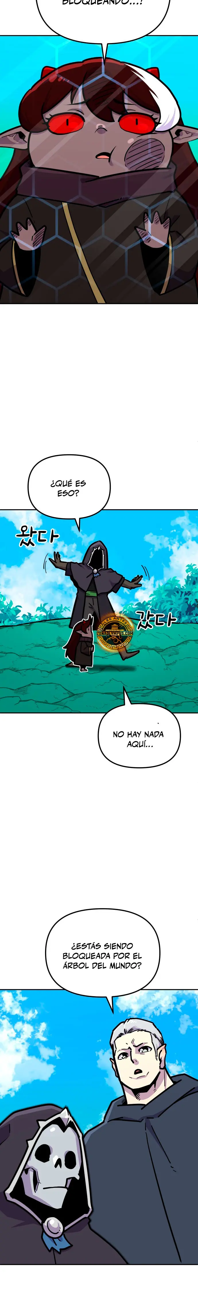 El hombre más guapo se convirtió en esqueleto Capitulo 78 página 16