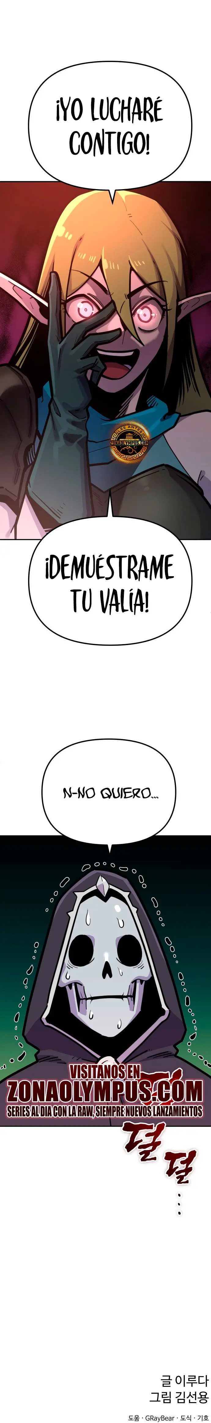 El hombre más guapo se convirtió en esqueleto Capitulo 78 página 28