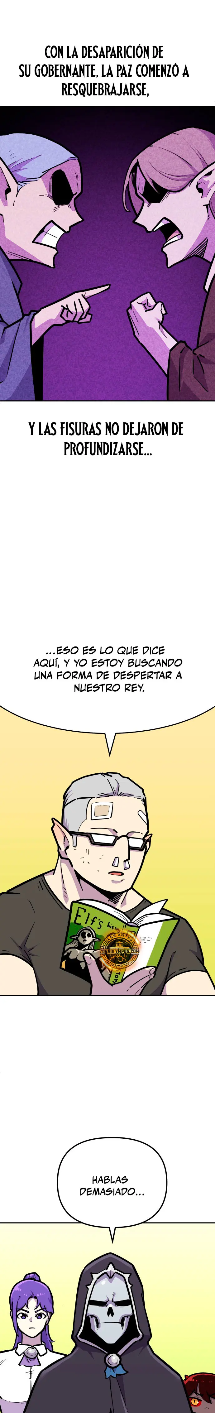 El hombre más guapo se convirtió en esqueleto Capitulo 78 página 5
