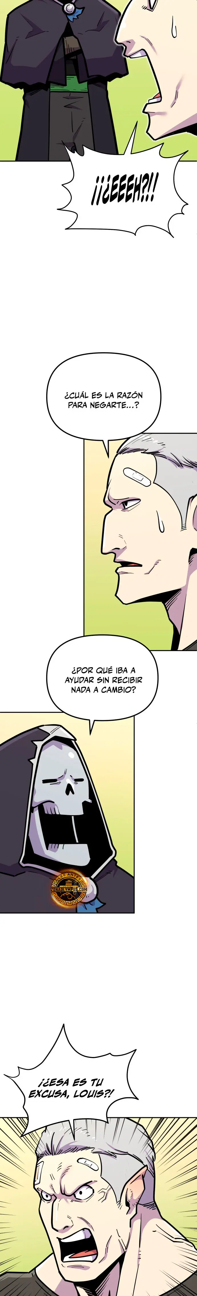 El hombre más guapo se convirtió en esqueleto Capitulo 78 página 7