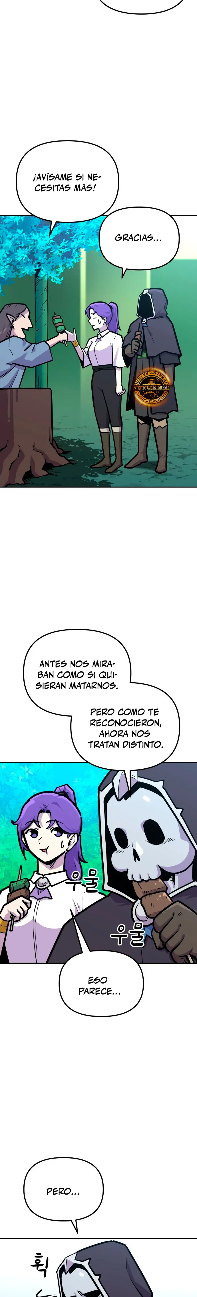 El hombre más guapo se convirtió en esqueleto Capitulo 79 página 24
