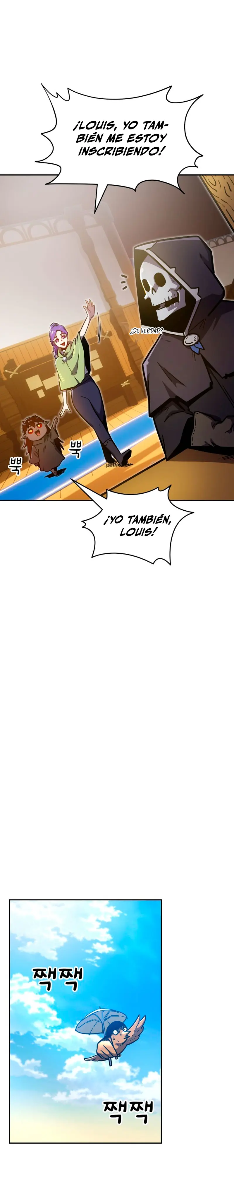 El hombre más guapo se convirtió en esqueleto Capitulo 8 página 39