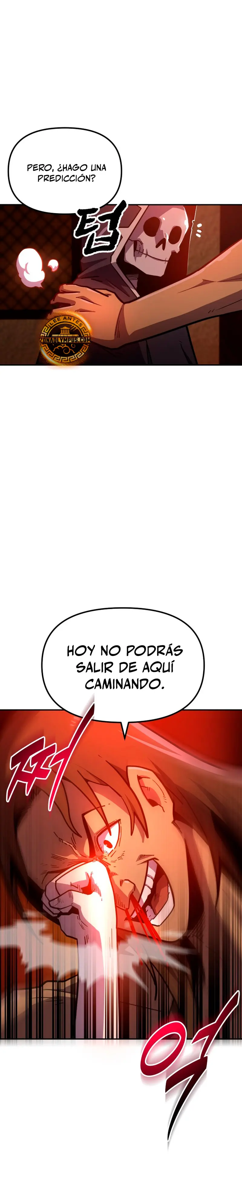 El hombre más guapo se convirtió en esqueleto Capitulo 8 página 4