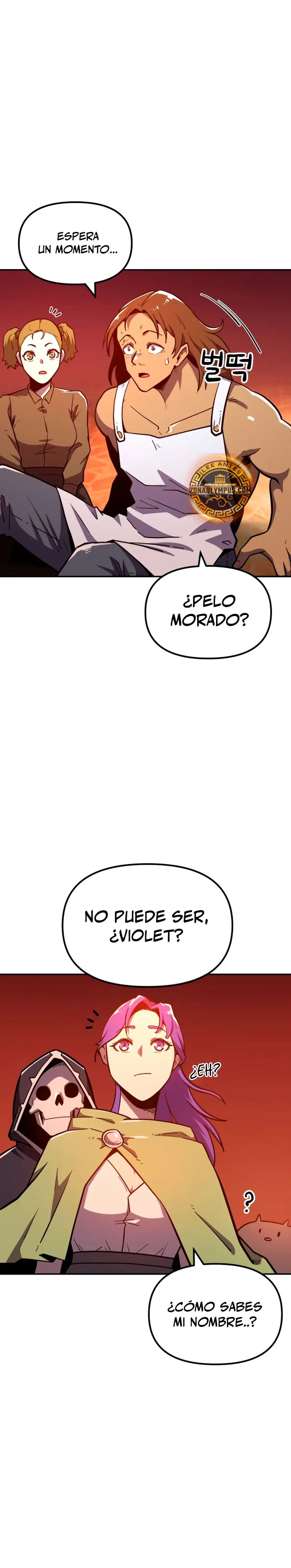 El hombre más guapo se convirtió en esqueleto Capitulo 8 página 7
