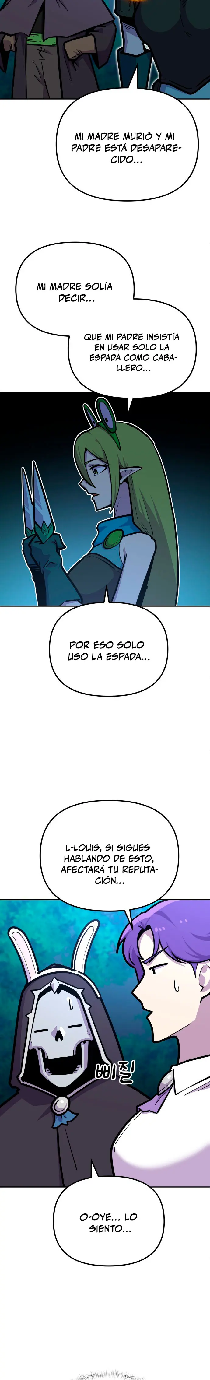 El hombre más guapo se convirtió en esqueleto Capitulo 80 página 17