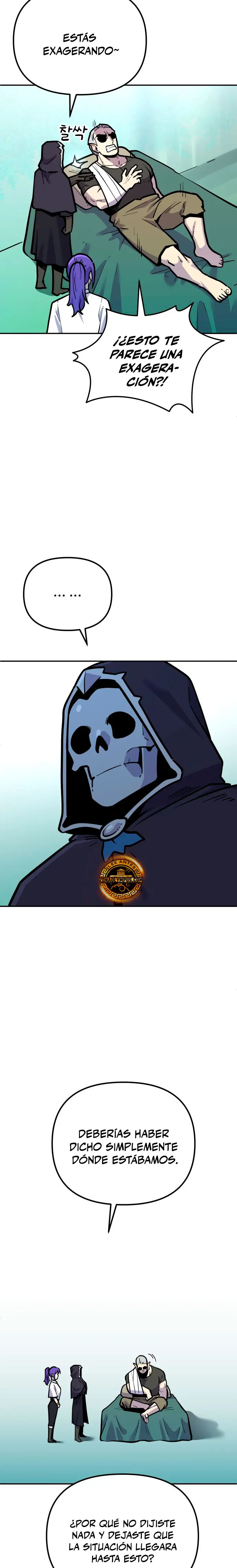 El hombre más guapo se convirtió en esqueleto Capitulo 81 página 17