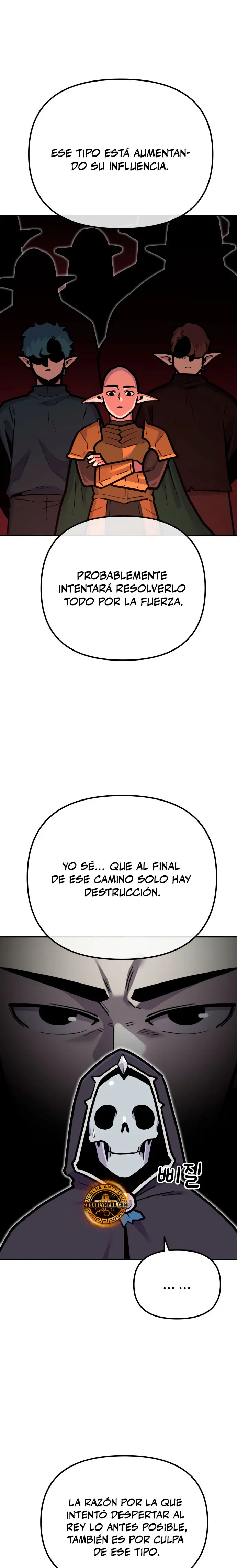 El hombre más guapo se convirtió en esqueleto Capitulo 81 página 19