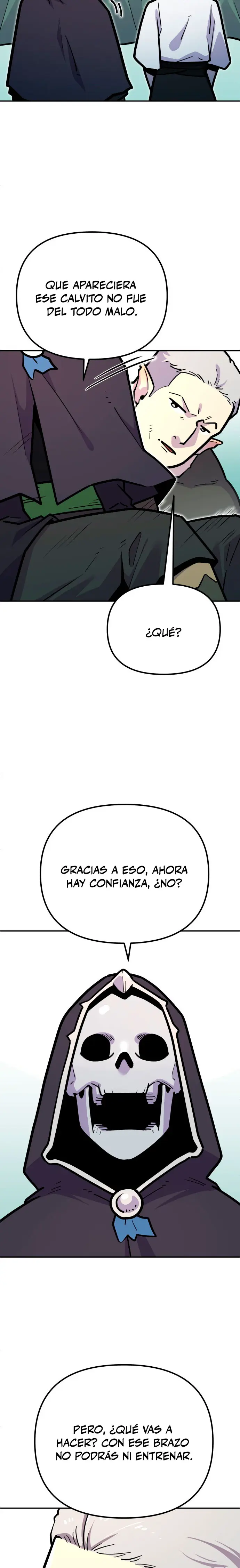 El hombre más guapo se convirtió en esqueleto Capitulo 81 página 22