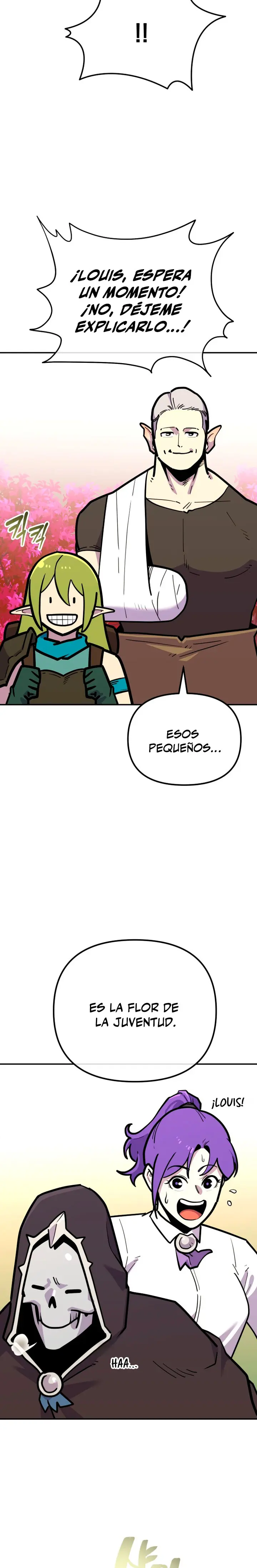 El hombre más guapo se convirtió en esqueleto Capitulo 82 página 15