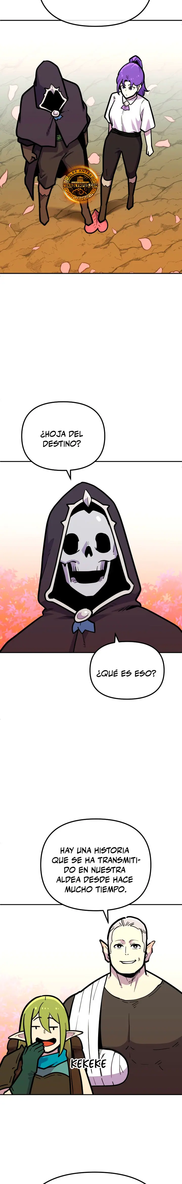 El hombre más guapo se convirtió en esqueleto Capitulo 82 página 9