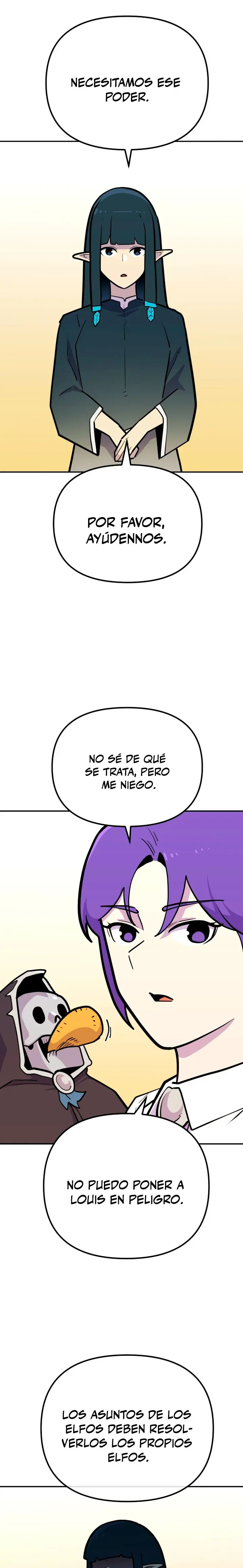 El hombre más guapo se convirtió en esqueleto Capitulo 83 página 18