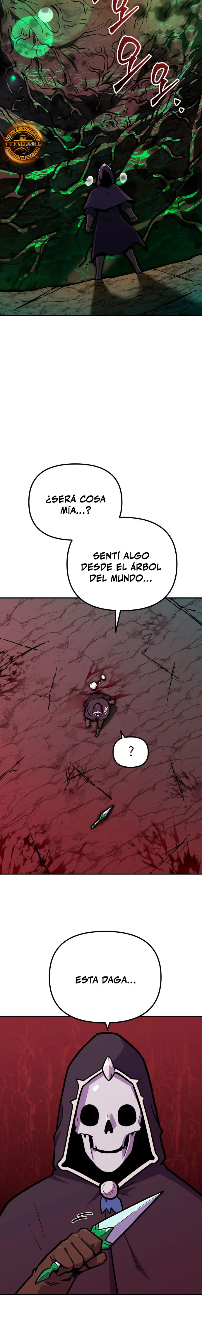 El hombre más guapo se convirtió en esqueleto Capitulo 84 página 28