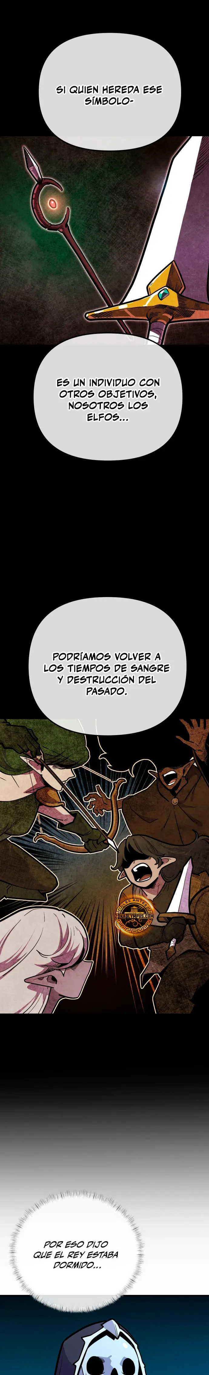 El hombre más guapo se convirtió en esqueleto Capitulo 84 página 9