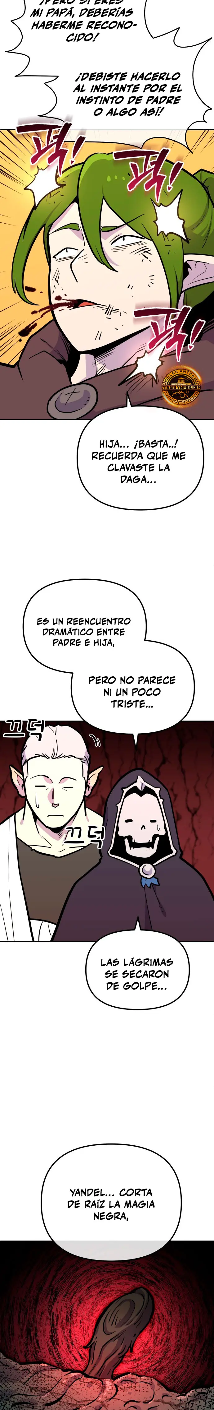 El hombre más guapo se convirtió en esqueleto Capitulo 85 página 21