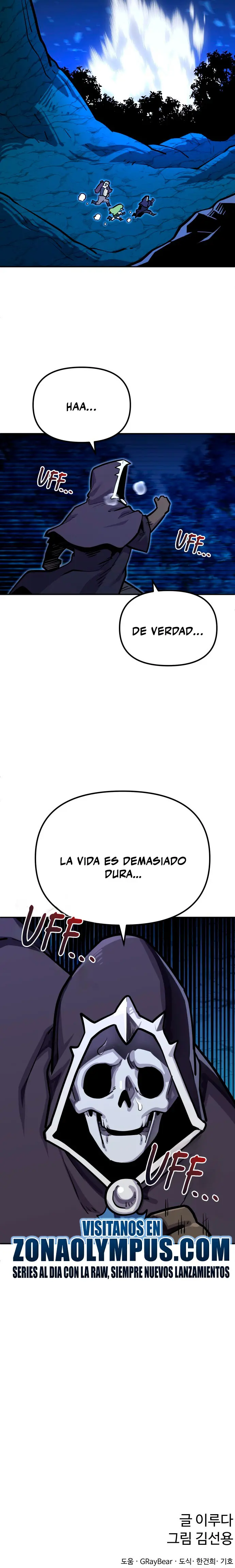 El hombre más guapo se convirtió en esqueleto Capitulo 85 página 34