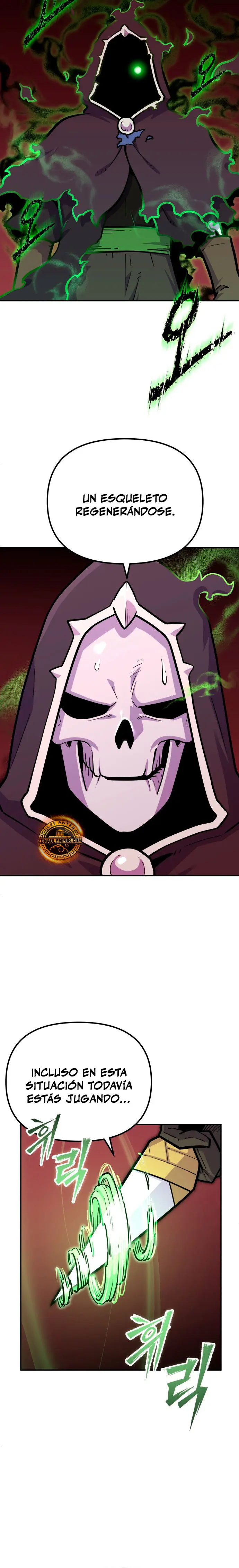El hombre más guapo se convirtió en esqueleto Capitulo 85 página 8
