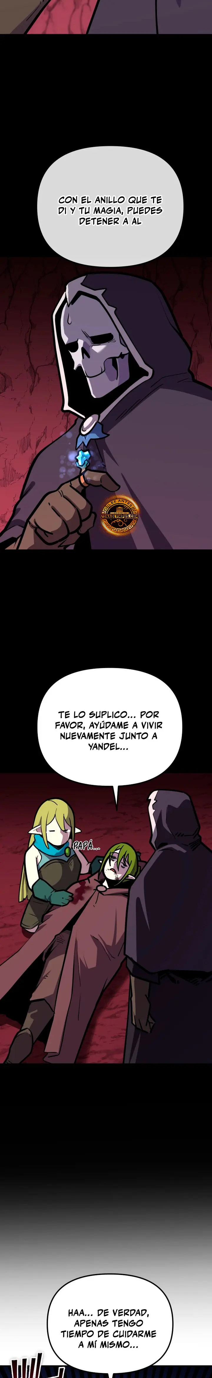 El hombre más guapo se convirtió en esqueleto Capitulo 86 página 24