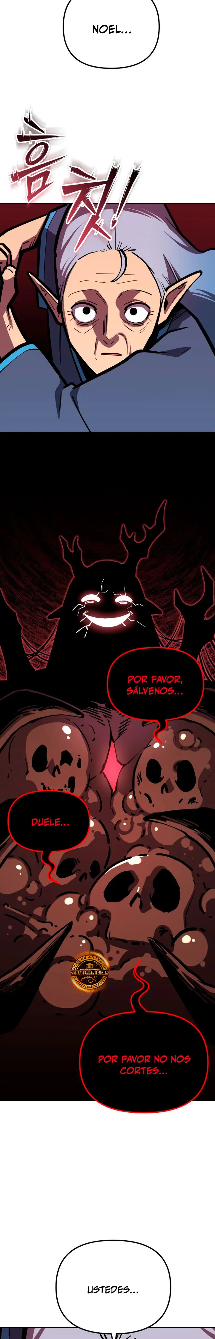 El hombre más guapo se convirtió en esqueleto Capitulo 87 página 12